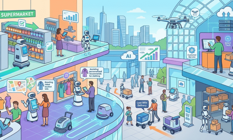 Retail Service Robots
