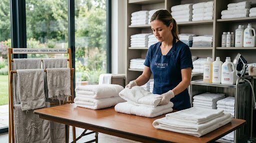 Why Spas & Salons Need Professional Laundry Towels Services