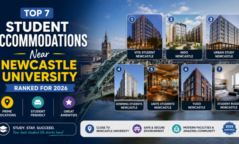 Top 7 Student Accommodations Near Newcastle University Ranked for 2026