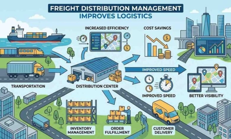 How Freight Distribution Management Improves Logistics