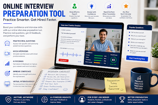 Online Interview Preparation Tool: Build Confidence Before Job Interviews