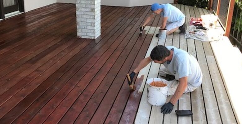 Outdoor Deck Painting Services