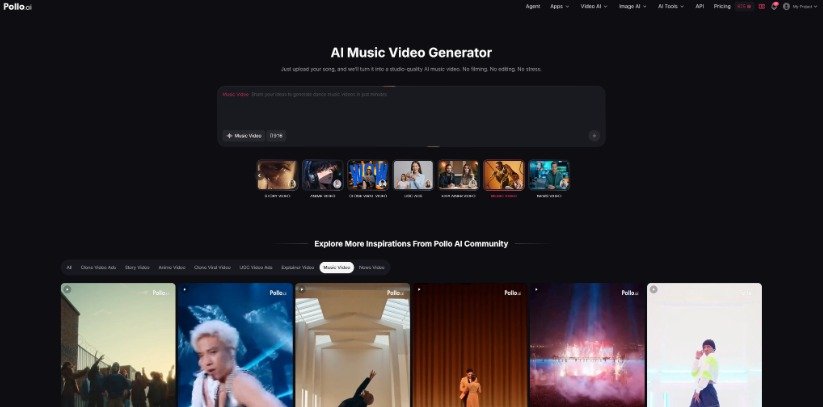 Pollo AI for music-driven storytelling workflows