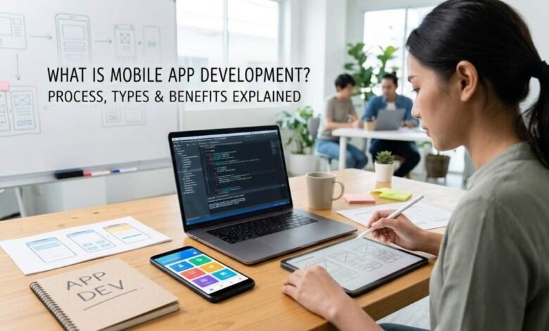 What Is Mobile App Development? Process, Types & Benefits Explained