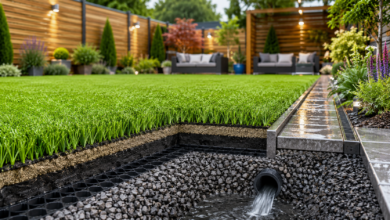 How to Plan Artificial Grass Drainage for UK Gardens