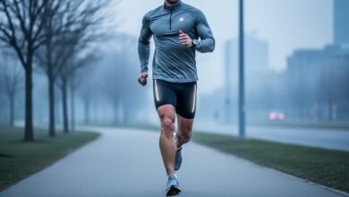 Running apparel fabrics