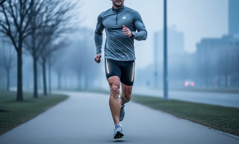 Running apparel fabrics