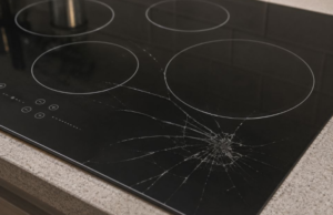 Cracks or Damage on the Ceramic Glass Surface Cracks or Damage on the Ceramic Glass Surface