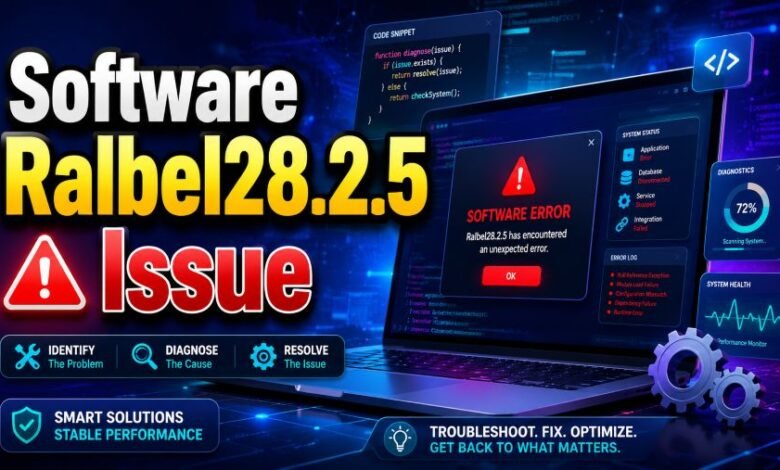 Software Ralbel28.2.5 Issue