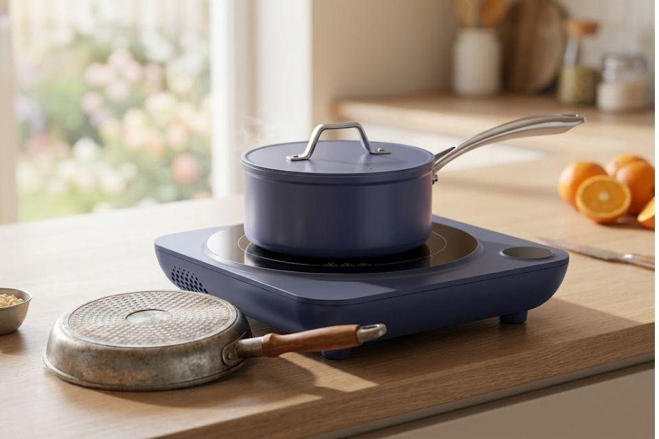 Make Sure the Cookware Is Induction-Compatible