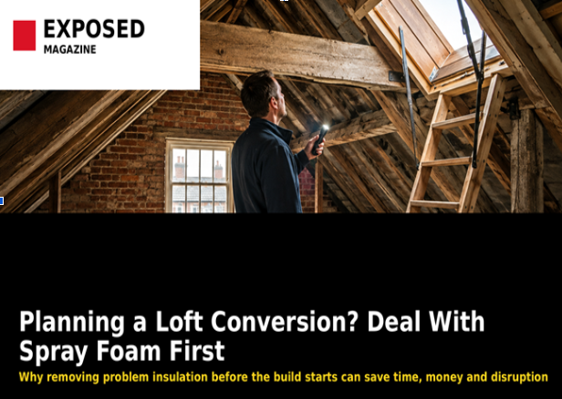 how spray foam removal works